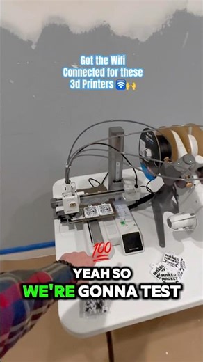 We Are Plugged in to The Matrix 😎 #diy #vlog #3dprinting #maker