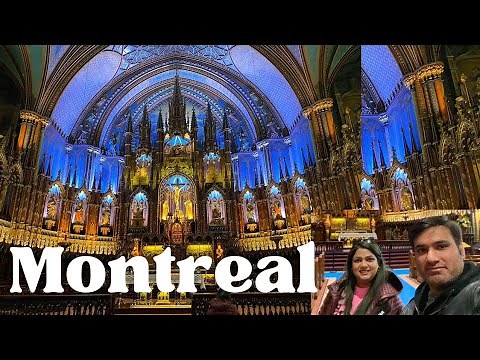 Montreal Things to Do- Inside Notre-Dame Basilica of Montreal