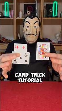 Amazing Card Magic Trick: How to Make the Gimmick 🪄 #tricks #magictricks #magic #foryou