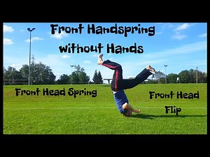 How to do a Front Head Spring without Hands|Front Head Flip Tutorial|by Infinite Tutorials