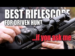THE BEST RIFLESCOPE I EVER USED - Trijicon AccuPoint 1-6x24 - Perfect for fast driven hunt shots