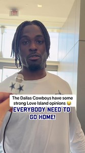 Dallas Cowboys React to Love Island USA — Corbin & Kenzie Moment