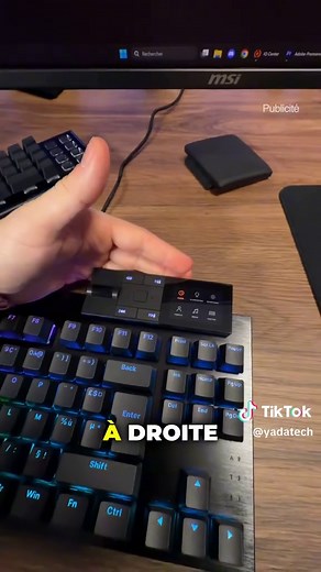 Clavier unique au monde? Be Quiet Dark Mount