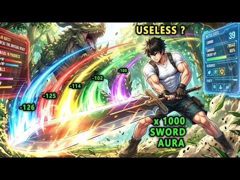 Everyone laughed at his passive talent, until his Level 1 strike triggered 1000x sword auras!