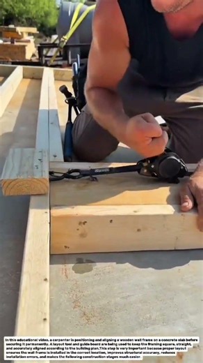Amazing Wall Framing Layout Trick! Fast & Accurate Stud Positioning.