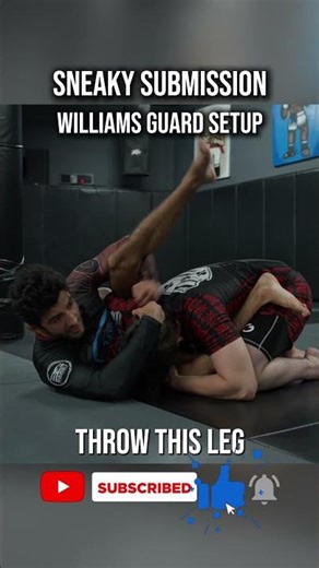 Sneaky Williams Guard Submission You NEED 😮‍💨 | BJJ Trick for Full Guard