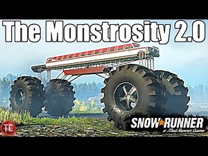 SnowRunner: THE MONSTROSITY 2.0! (Biggest Truck In The GAME!!)