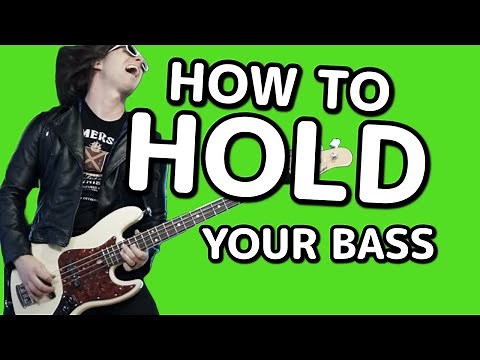 How to Hold Your Bass | Jayme's Bass Academy