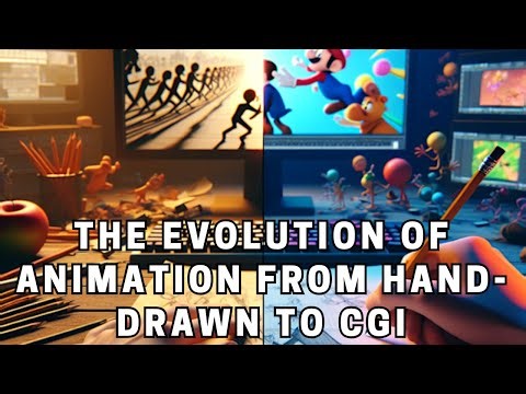 The Evolution of Animation From Hand Drawn to CGI