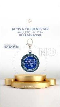 Activa Tu Bienestar: Amuleto Mantra De La Sanación💙🪬