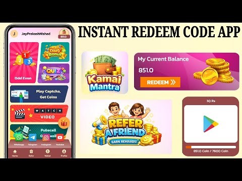free redeem code app new earning app 2026 free amazon gift card new redeem code app earning app
