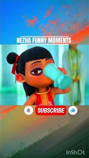 Nezha 😂 Funny Moments | Epic Animation Comedy | #Shorts #funny