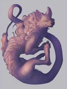 Fluffy wolf dragon #fantasyart #speedpaint #animalart #digitalpainting #digitalart #art