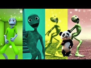 Alien Dance Show 🌈 Funny Cartoon Animation