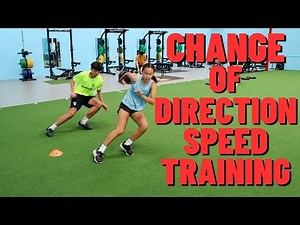 Linear Change Of Direction Training | Change Of Direction Speed Training