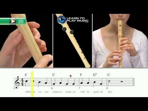 Ex020 How to Play Recorder for Kids - Recorder Lessons for Kids Book 1