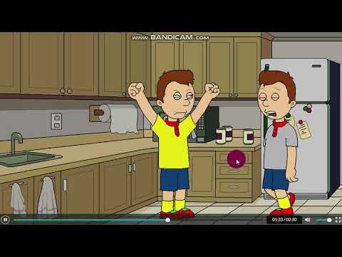 Classic Caillou Eats Caillou's Hotdog/Grounded