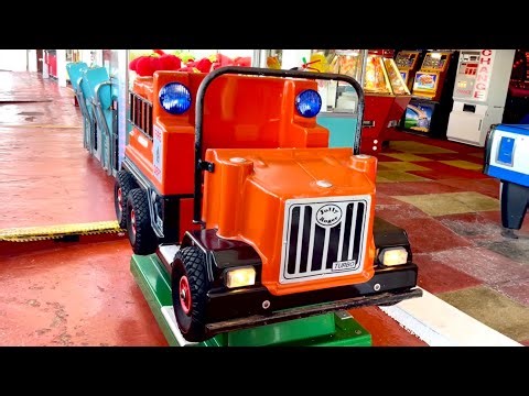 Jolly Roger Fire Engine Coin Operated Kiddie Ride