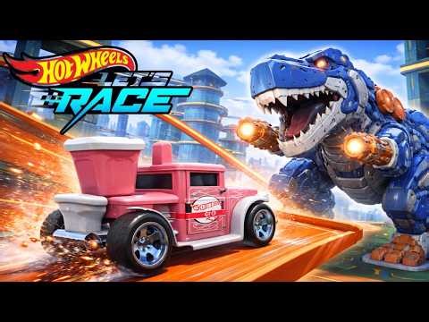 Hot Wheels Let's Race Ultimate Speed: Crushing The Boss Robot Like never before