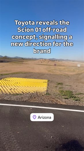 @globedrive on Instagram: "#Toyota reveals the #Scion01 #offroad #concept at its #arizona proving grounds, signalling a new direction for the brand that was killed off a decade ago."
