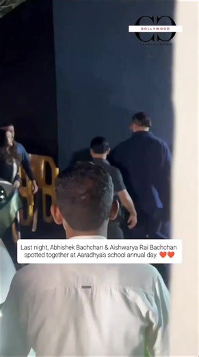 Abhishek and Aishwarya Spotted at Aaradhya's School Event