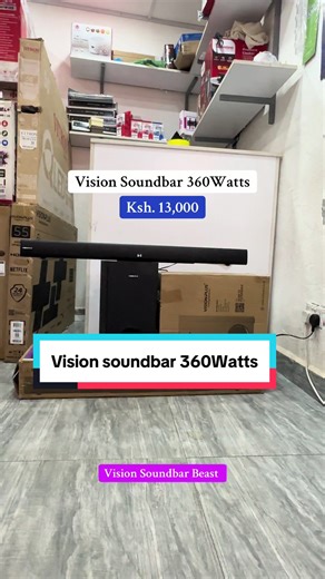 Discover the Vision Soundbar 360 Watts