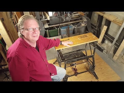 80. DIY Plywood foot for my Workmate