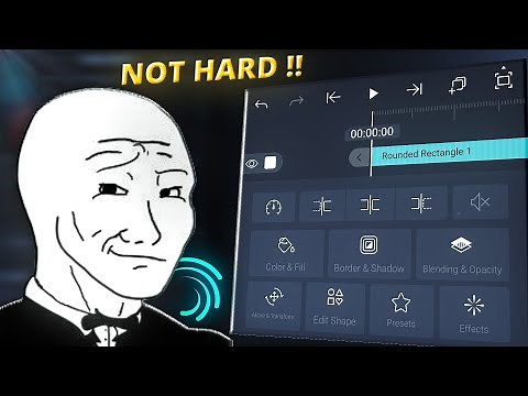 Alight Motion COMPLETE BEGINNER TUTORIAL | Basic Features ✨