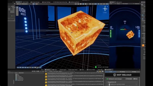 Melodica Interactive morphs 2D images into 3D shapes in its new experiment, which will be used in its music-powered rhythm game Spell Beat. The team is making "the best VR rhythm game ever": https://80.lv/articles/watch-2d-textures-filling-3d-objects-in-this-fascinating-transformation | 80 Level