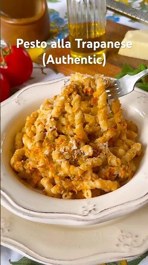 Pesto alla Trapanese Sicilian Pesto Authentic recipe! ‪@NotQuiteNigella‬ #pasta #recipe