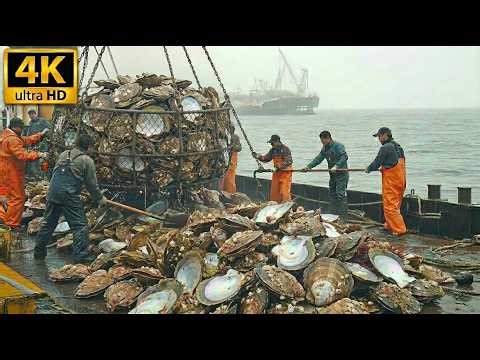 How Fishermen Can Make Up to $175,000 in 5 Days?| Giant Pearl Oyster Harvesting | Deep Sea Creatures
