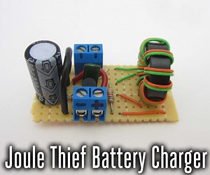Wind turbine Savonious  Charger based on Joule Thief - advise for a charger?