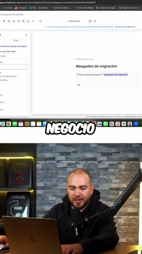Crea tu Web de Abogados de Migración Fácil #shorts