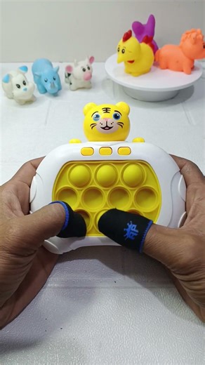 Playing push game Tiger pop it elektrik,pop it satisfying #gaming #popit #toys#fidgettoysplus