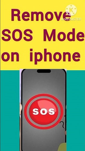 how to remove sos mode on iphone | how to remove emergency sos on iphone #shorts #shortvideos