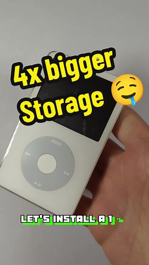 Apple iPod classic 5th gen Hard Drive Upgrade - 128GB SD Card & Extended Battery