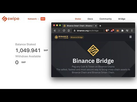 How to Stake SXP on Binance Smart Chain Using Metamask and Binance Bridge