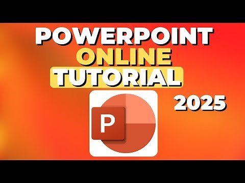 PowerPoint Online Tutorial for Beginners (2025): Using PowerPoint for Free