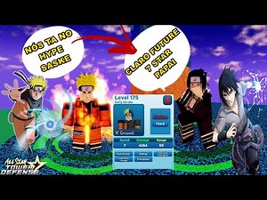 FUTURE 7 STAR NARUTO AND SASUKE + ORB SHOWCASE ALL STAR TOWER DEFENSE