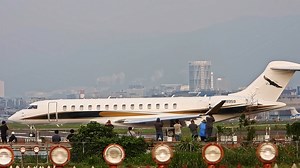 尾翼有老鷹塗裝的 潤泰集團 總裁-尹衍樑私人機 N88959 BOMBARDIER BD-700 Global 7500 | Taiwan Aviation 小謙日常