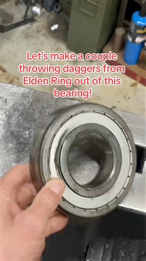 Forging a pair of throwing daggers from Elden Ring! #blacksmith #gamer #bladesmith #eldenring #knife #dagger #tools #dıy | Yellow Goose Forge Blacksmith
