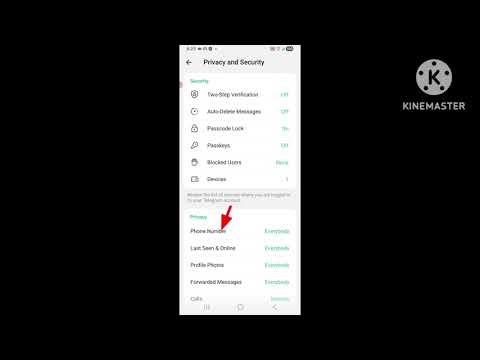 Telegram me apna number kaise chupaye | How to hide number in telegram