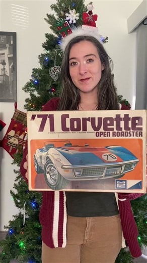 ‘71 Corvette Convertible #scalemodels #cars #corvette #fypage