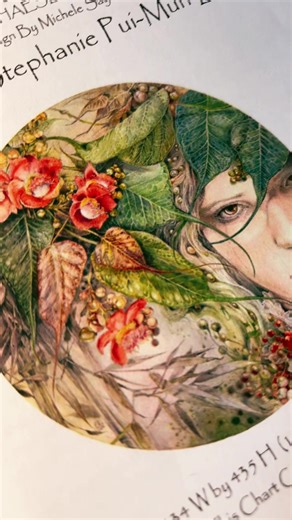 I finally started “Awakened” by HAED. I’m using a 20 count Aida fabric.##crossstitch##crossstitchoftiktok##crossstitching##stitch##crossstitchlover