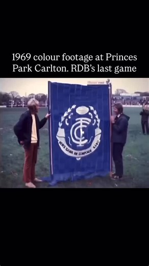 28K views · 377 reactions | 1969 colour footage at Princes Park Carlton. RDB’s last game. Footage courtesy of the late Nigel Buesst. | VFL AFL 20th Century History Photos Videos Memories | Facebook