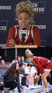 Harmoni Turner on her relationship with Harvard Head Coach Carrie Moore ❤️ #MarchMadness | March Madness Women's Basketball