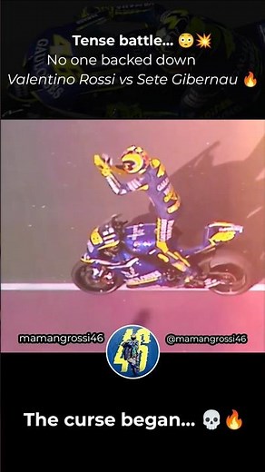 THE CURSE OF GIBERNAU?! 😱💀Valentino Rossi WON QATAR 2005 🏆🔥 #ValentinoRossi #SeteGibernau #MotoGP