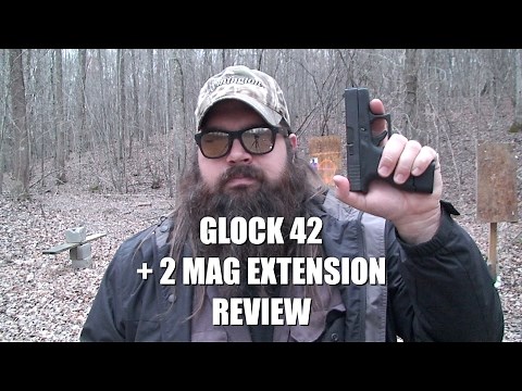 Glock 42 +2 Mag Extension From The Glock Store Review