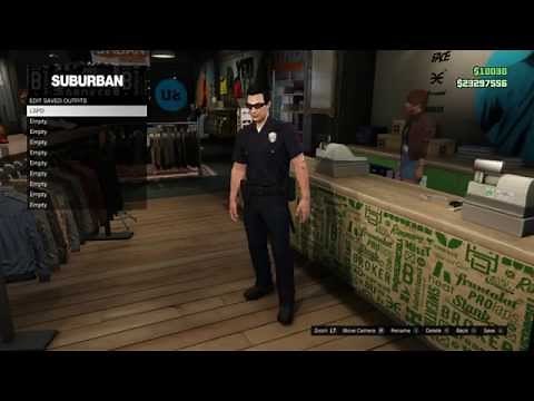How To Get LSPD (Police/Cop) Uniform in GTA Online!
