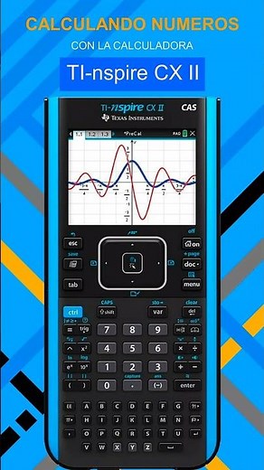 TEXAS TI-nspire CX II.
